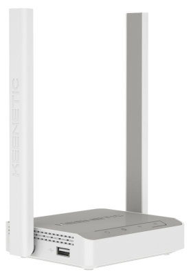 Роутер беспроводной Keenetic 4G N300 10/100BASE-TX/4G ready белый 
