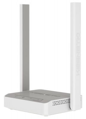 Роутер беспроводной Keenetic 4G N300 10/100BASE-TX/4G ready белый 